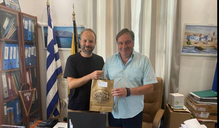 Συνάντηση του βουλευτή Γιώργου Ψυχογιού με τον Δήμαρχο Κάσου για θέματα του νησιού