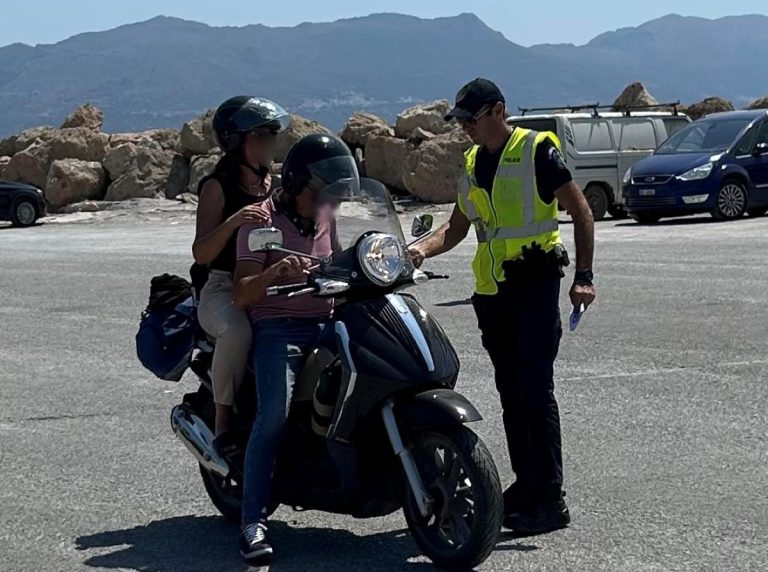 Μόλις 15 παραβάσεις για μη χρήση κράνους στην Ήπειρο την τελευταία εβδομάδα της εκστρατείας «Μηδενική ανοχή»