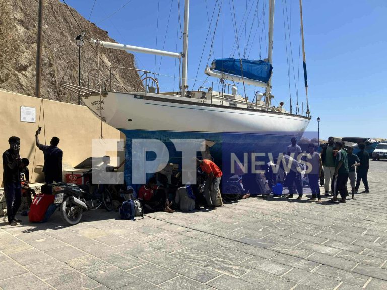 Χανιά: Βάρκα με πρόσφυγες και μετανάστες εντοπίστηκε στη Γαύδο