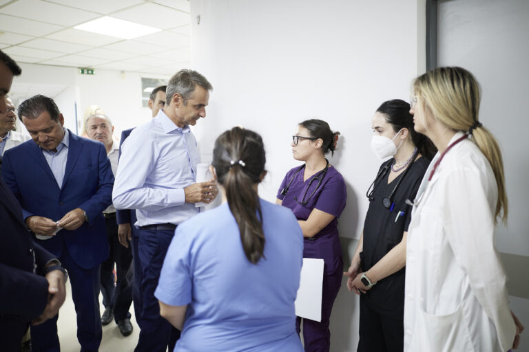 Επίσκεψη Κ. Μητσοτάκη στο Ιπποκράτειο: Νέο Τμήμα Επειγόντων Περιστατικών στην Αττική