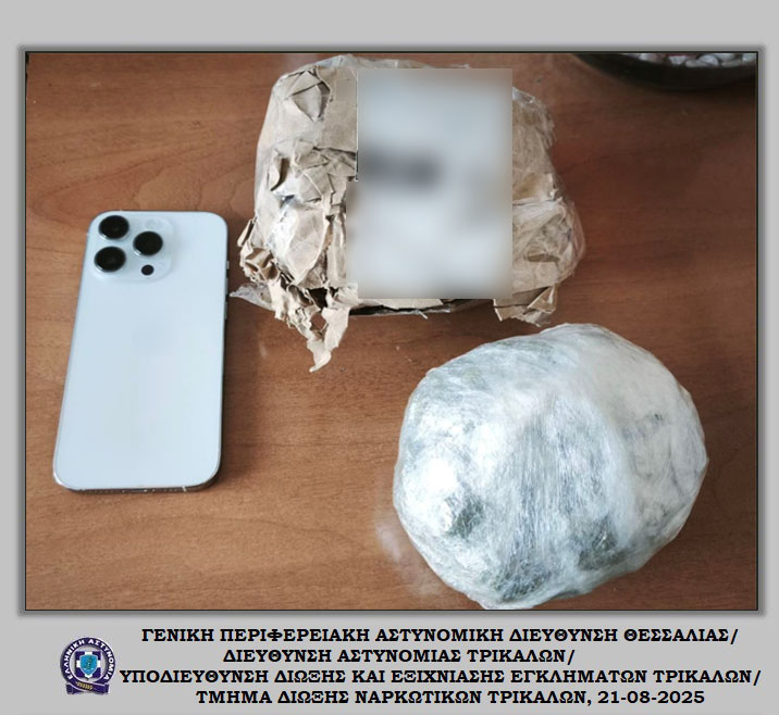 Τρίκαλα: Συνελήφθησαν για ναρκωτικά – Τα παρέλαβαν με ταχυδρομικό δέμα
