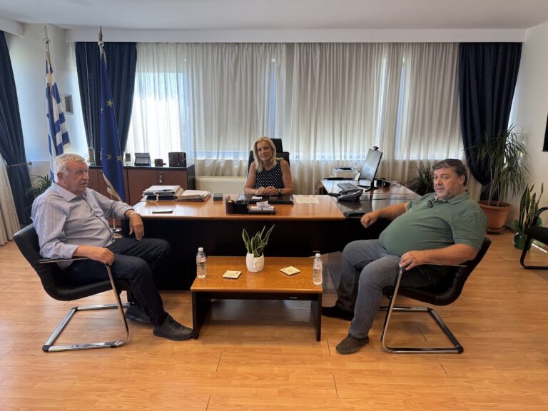 Συνάντηση του δημάρχου Κιλελέρ με την Γενική Γραμματέα της Αποκεντρωμένης Διοίκησης Θεσσαλίας
