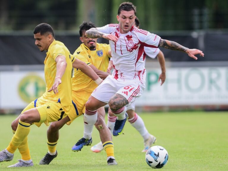 Νέα νίκη για τον Ολυμπιακό, 2-1 την Αλ Τααβόν στο τελευταίο φιλικό του στην Ολλανδία
