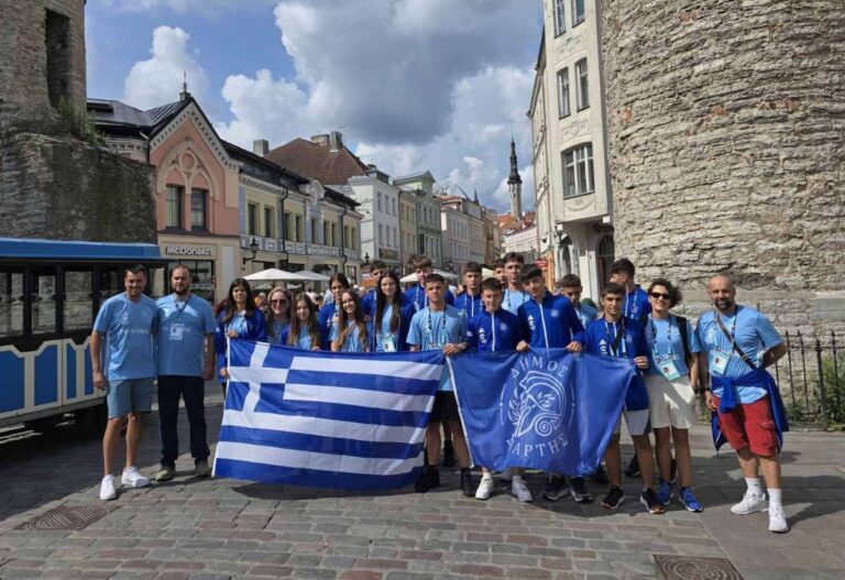 Στο Ταλίν της Εσθονίας η παιδική αθλητική ομάδα του δήμου Σπάρτης
