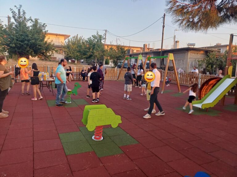 Νέα παιδική χαρά στον δήμο Αρχαίας Ολυμπίας