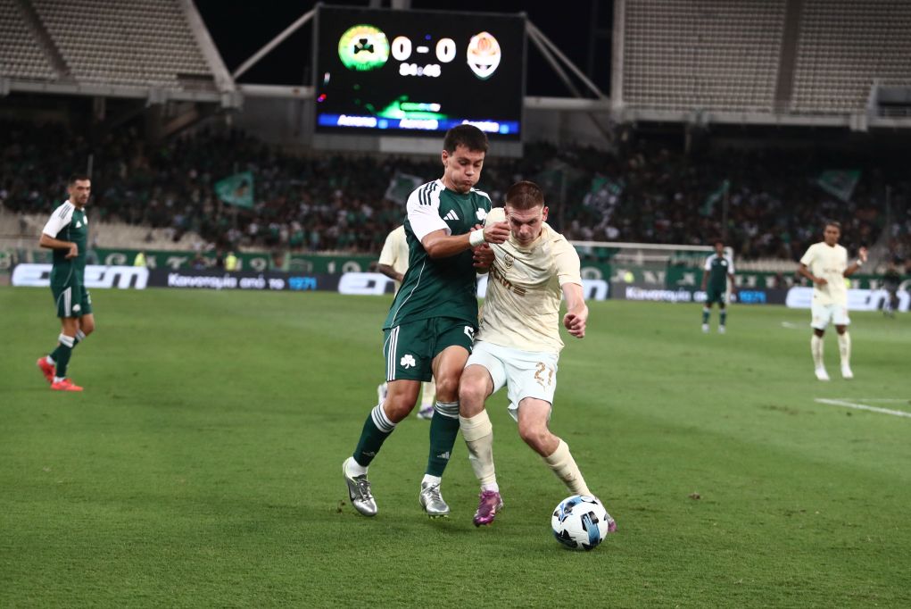 Europa League: Όλα ανοιχτά στη ρεβάνς στην Κρακοβία για τον Παναθηναϊκό, 0-0 με Σαχτάρ στο ΟΑΚΑ – Πολλές ευκαιρίες οι «πράσινοι» που έπεσαν πάνω στον εξαιρετικό Ρίζνικ