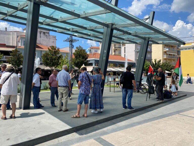 Τρίπολη: Συγκέντρωση και πικετοφορία για τα 80 χρόνια από τις ατομικές βόμβες στην Ιαπωνία