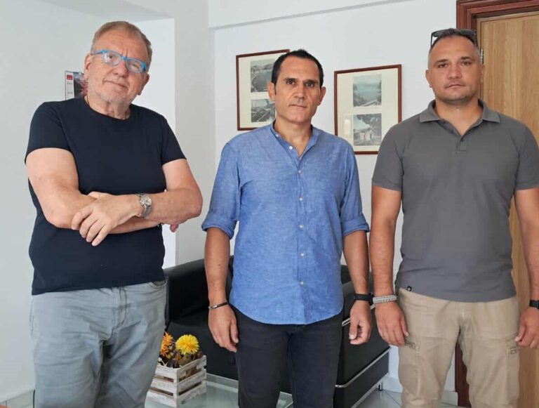 Συνάντηση της Ένωσης Αστυνομικών Υπαλλήλων Σάμου με τον βουλευτή Χ. Στεφανάδη για την υποστελέχωση της Αστυνομίας στο νησί