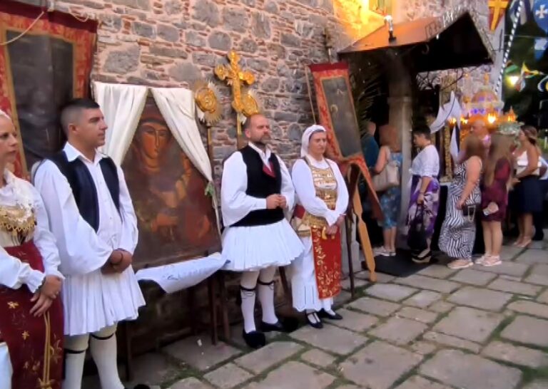 Δαύλεια Βοιωτίας: Γιορτάζει η Ιερά Μονή Κοιμήσεως Θεοτόκου Ιερουσαλήμ