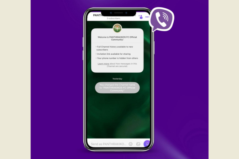 Ο Πανθρακικός στο Viber