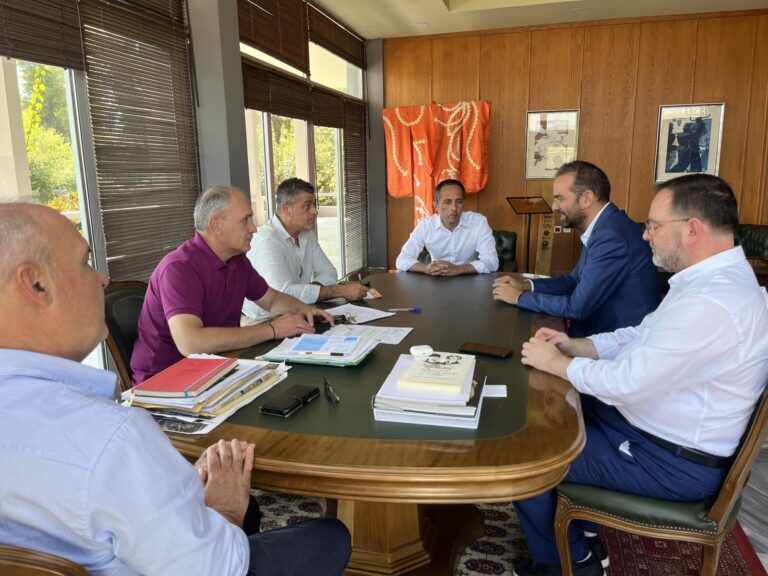 Σύσκεψη για τις πυρόπληκτες περιοχές στην Αρχαία Ολυμπία