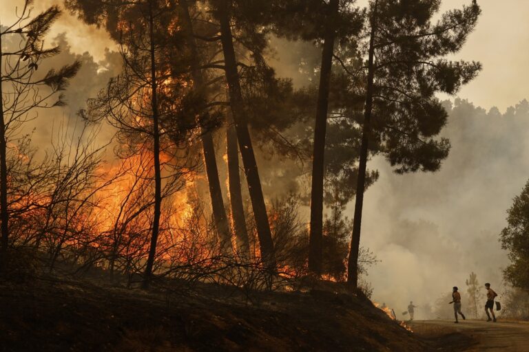 Καύσωνας και πυρκαγιές δοκιμάζουν τη νότια Ευρώπη