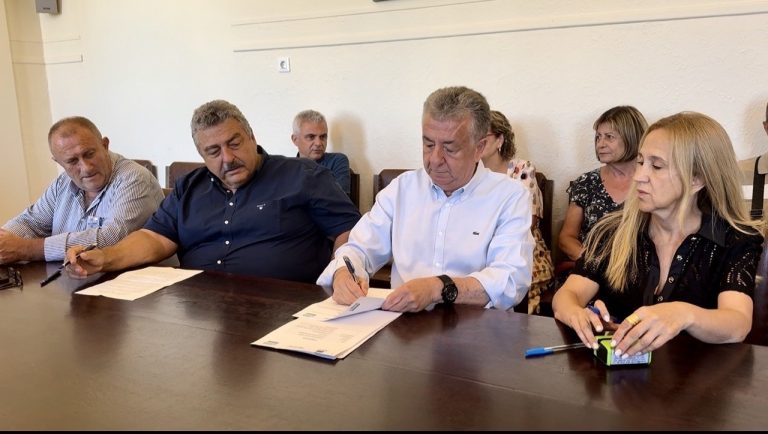 Χανιά: Υπογράφτηκε η σύμβαση του έργου Πλάτανος – Σφηνάρι με προϋπολογισμό 20 εκατ. ευρώ