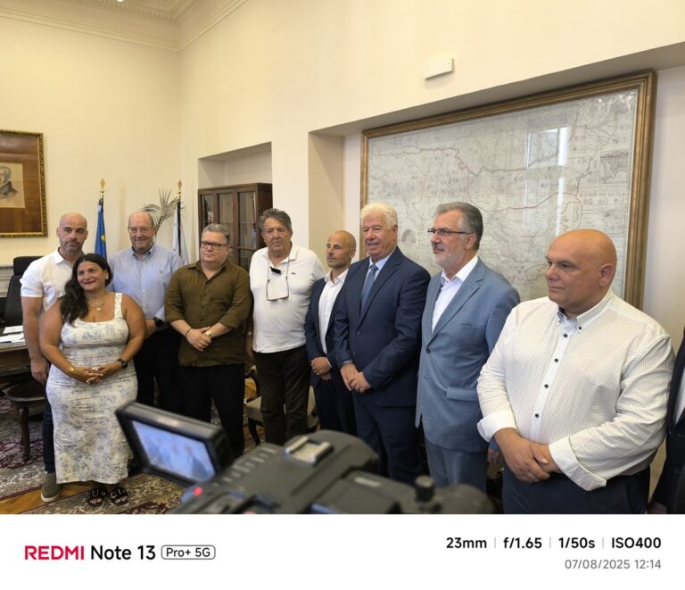 Κέρκυρα: Συνάντηση Τρεπεκλή με τον πρόεδρο των Κερκυραίων της Αμερικής