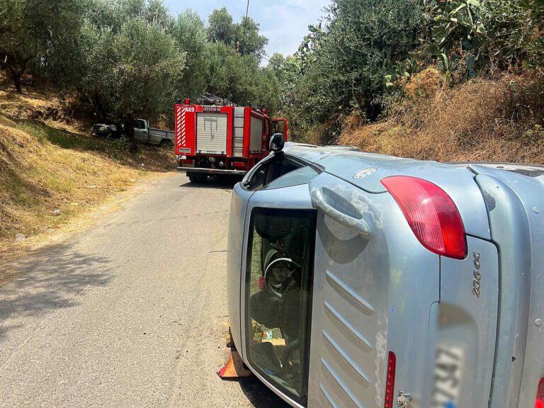 Καλαμάτα: Σοβαρό τροχαίο ατύχημα στη Σπερχογεία – Εκτροπή αυτοκινήτου με τραυματισμό δυο γυναικών