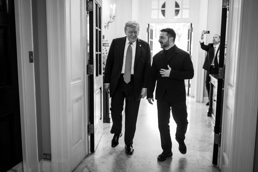 «Επιδιώκοντας την ειρήνη» – Η ανάρτηση του Λευκού Οίκου για τη συνάντηση Τραμπ – Ζελένσκι