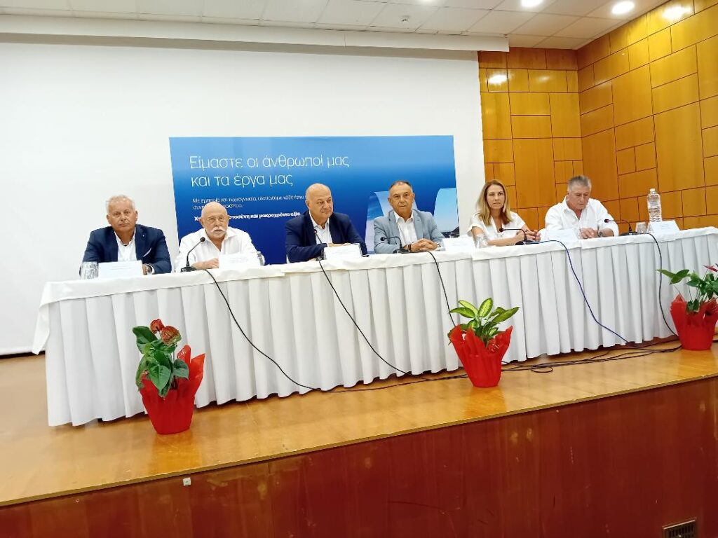 Υπογράφηκαν οι συμβάσεις των αρδευτικών δικτύων ΤΟΕΒ Ταυρωπού και Υπέρειας-Ορφανών