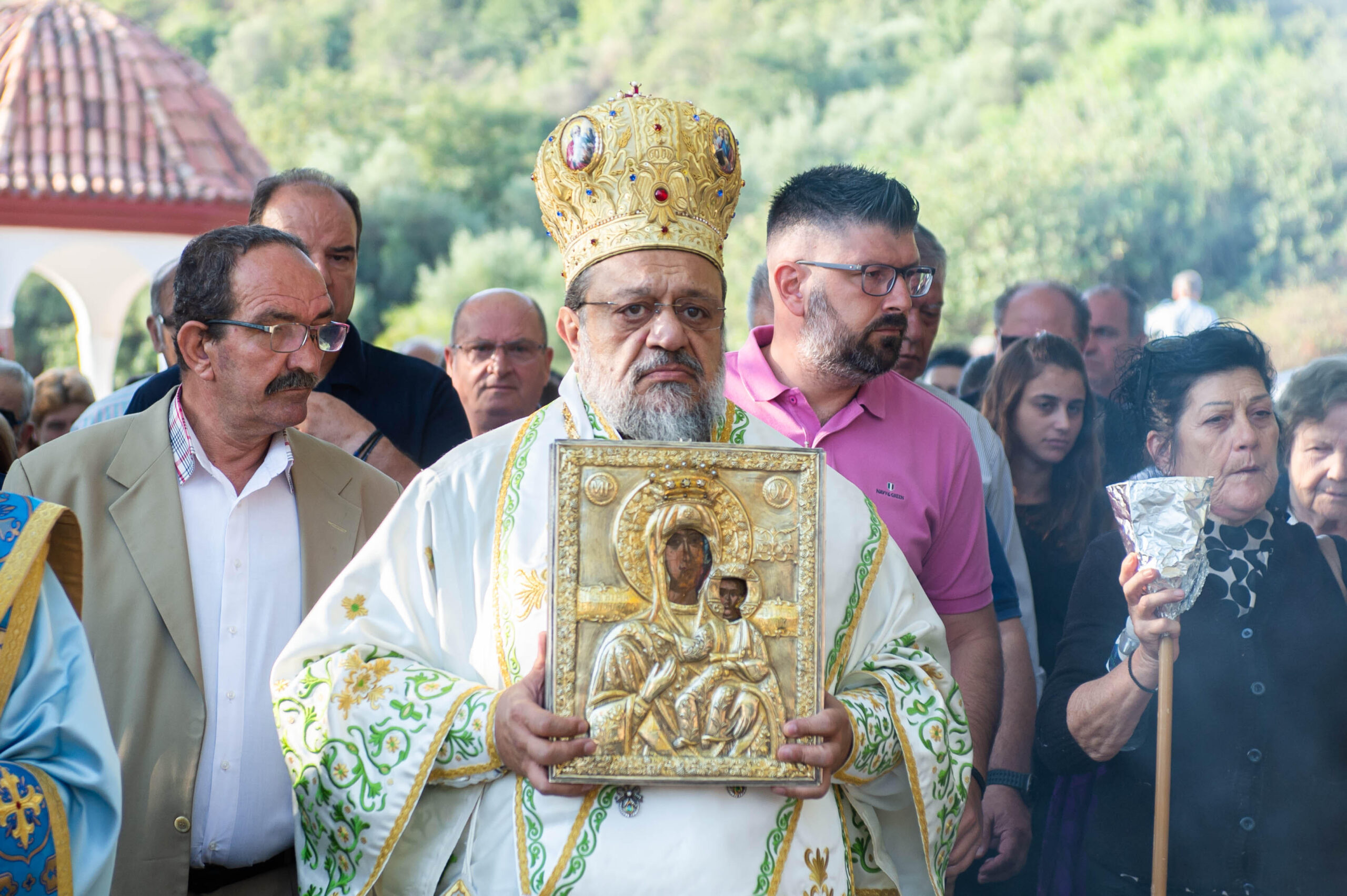 Μεσσηνία: Με λαμπρότητα ο εορτασμός της Κοιμήσεως της Θεοτόκου στην Ιερά Μονή Βουλκάνου
