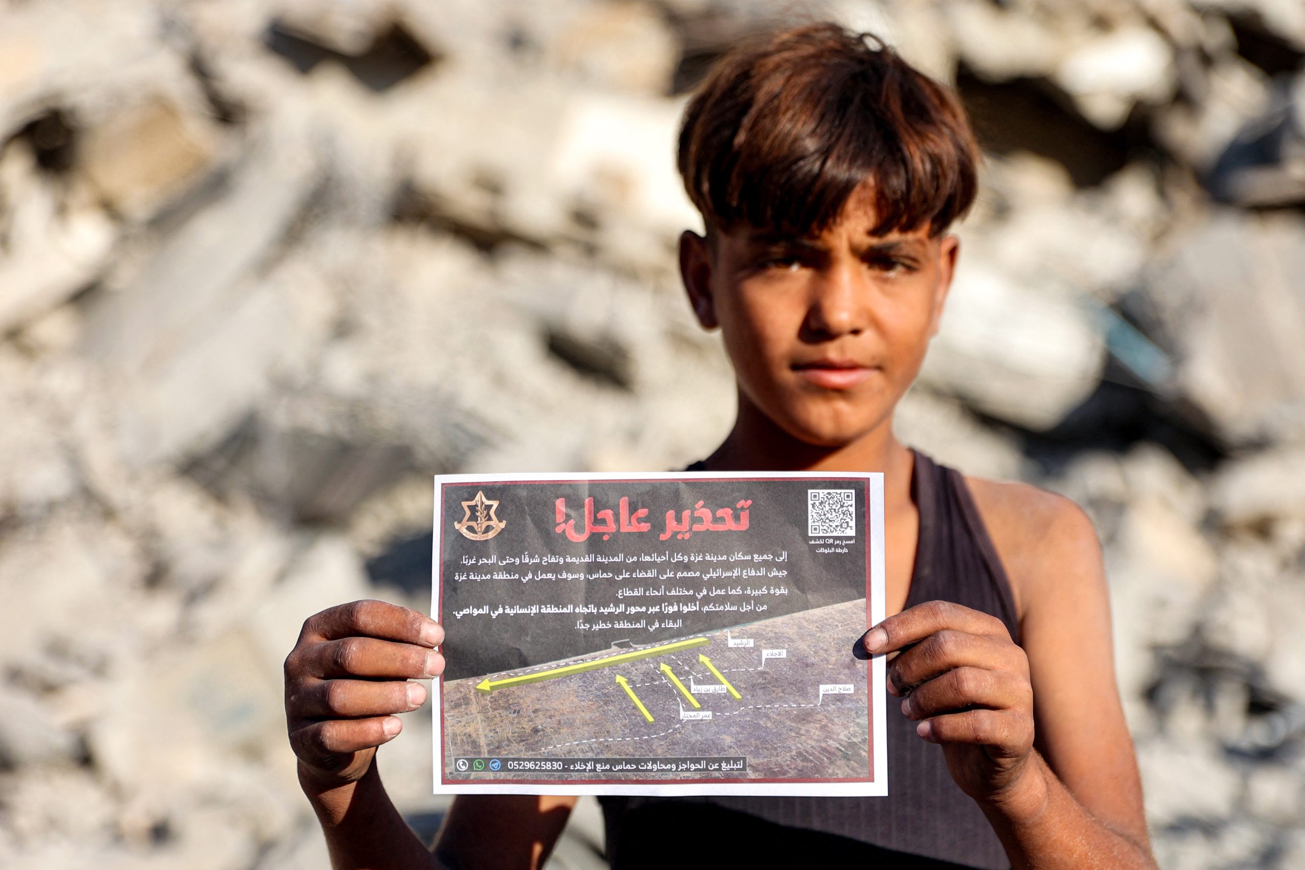 PALESTINIAN-ISRAEL-CONFLICT-GAZA Εντολή εκκένωσης για την πόλη της Γάζας από τον ισραηλινό στρατό – Στην ελληνική Βουλή ο πρέσβης της Παλαιστίνης