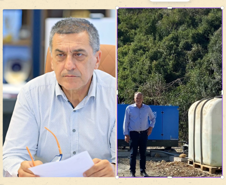 Ο Δ. Κουρέτας στηρίζει δήμαρχο Αλοννήσου στην διαμάχη με ιδιώτη για γεώτρηση στη Μηλιά