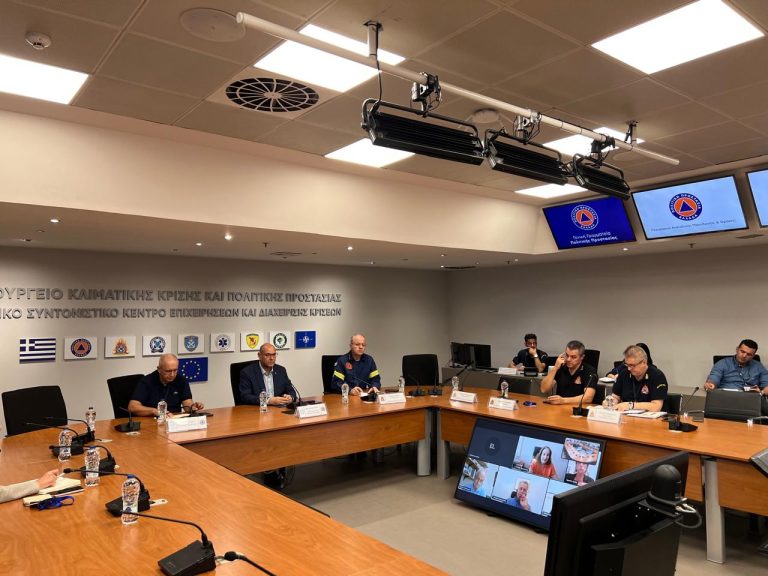 Συνεδρίαση Επιτροπής Εκτίμησης Κινδύνου για την κακοκαιρία – Έρχονται καταιγίδες και ισχυροί άνεμοι