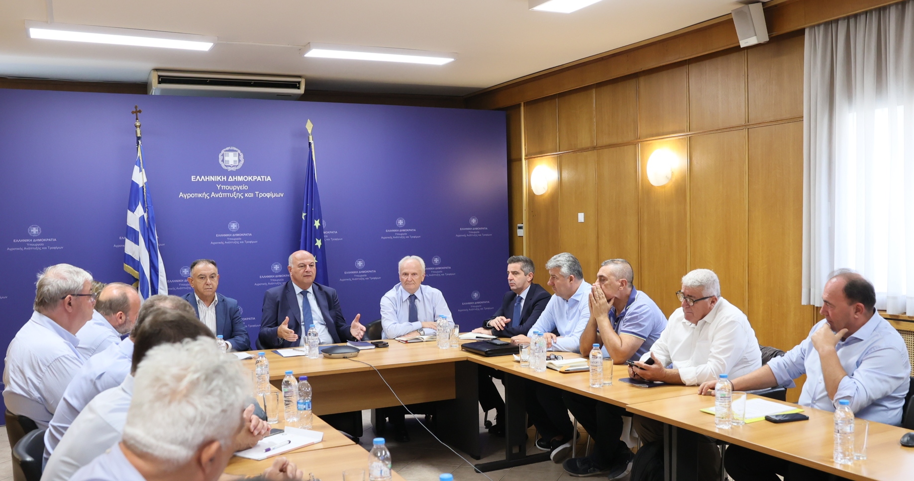 Συμμετοχή Τοψίδη στη σύσκεψη του ΥΠΑΑΤ όπου αποφασίστηκε πανελλαδική “έφοδος 10 ημερών” για την αναχαίτιση της ευλογιάς αιγοπροβάτων