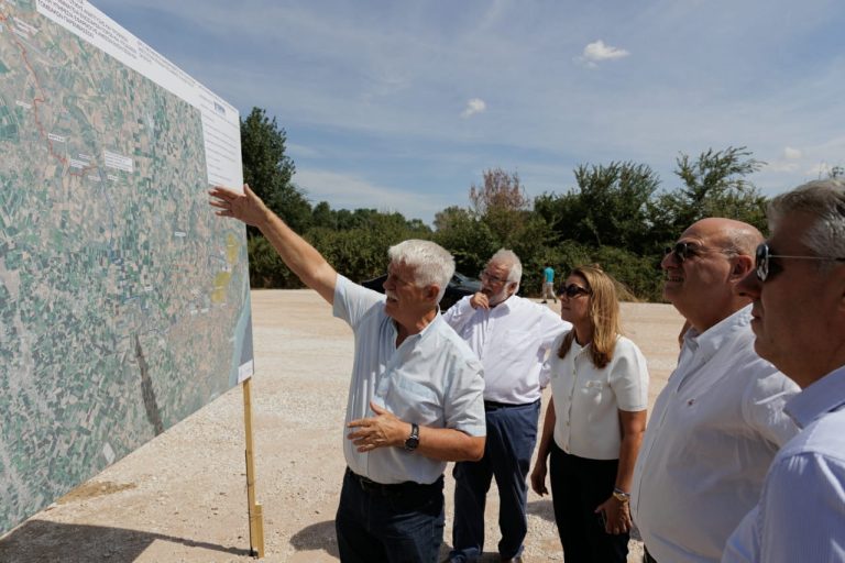 Ξεκινά το εμβληματικό έργο μεταφοράς νερού από τον ποταμό Νέστο στην ανατολική πεδιάδα της Ξάνθης