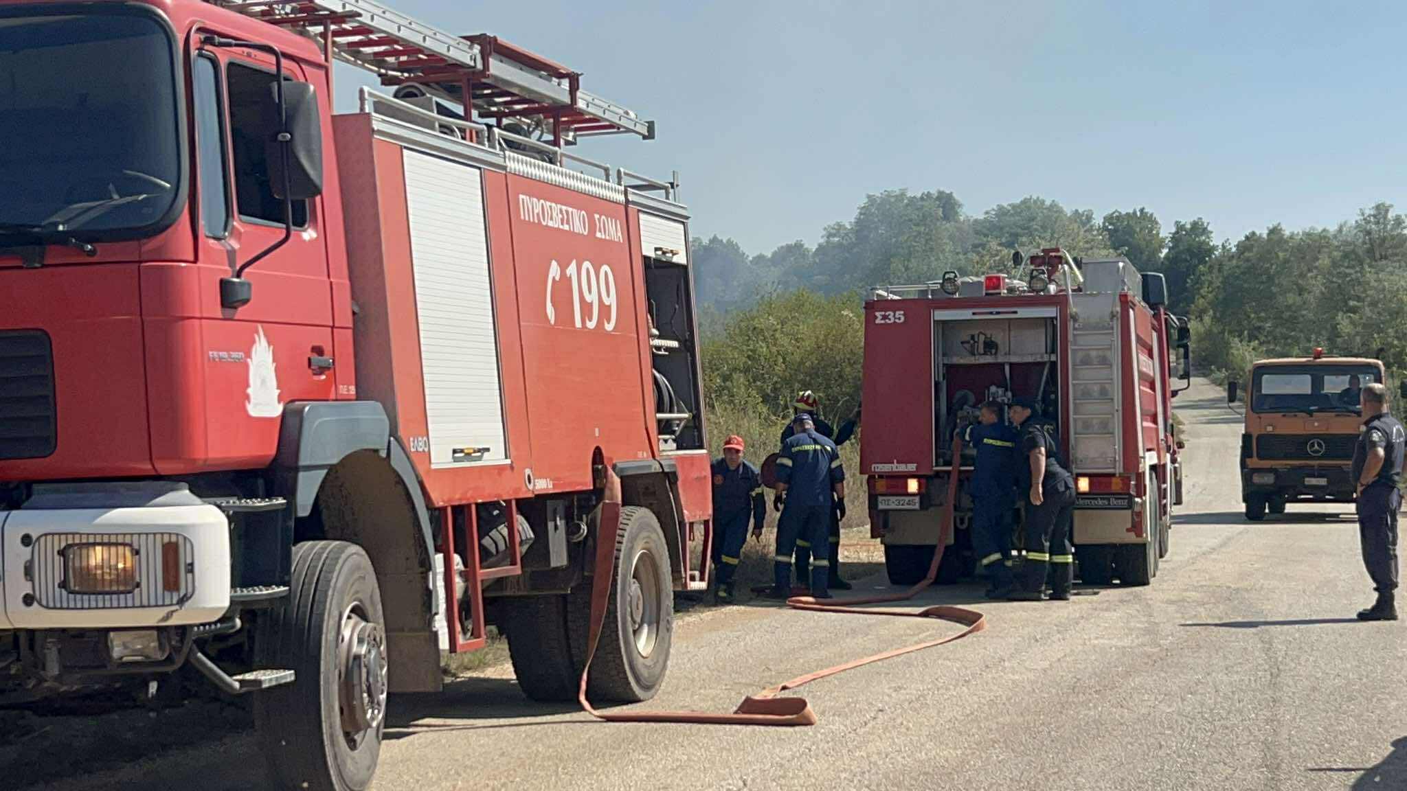Καστοριά: Σε εξέλιξη πυρκαγιά σε χορτολιβαδική έκταση ανάμεσα στα χωριά Μηλίτσα και Κωσταράζι