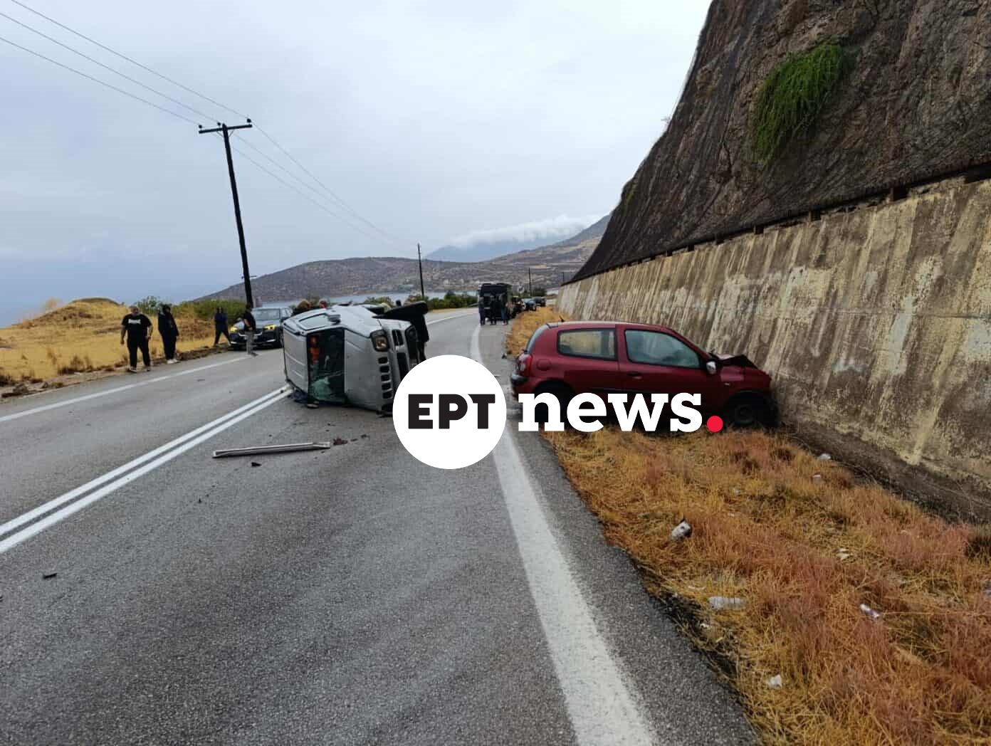 Τραγωδία στο Γαλαξίδι: Δύο νεκροί από σύγκρουση αυτοκινήτων