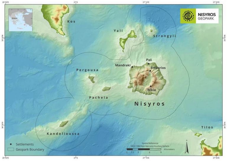Η Νίσυρος στο Δίκτυο Γεωπάρκων της Unesco
