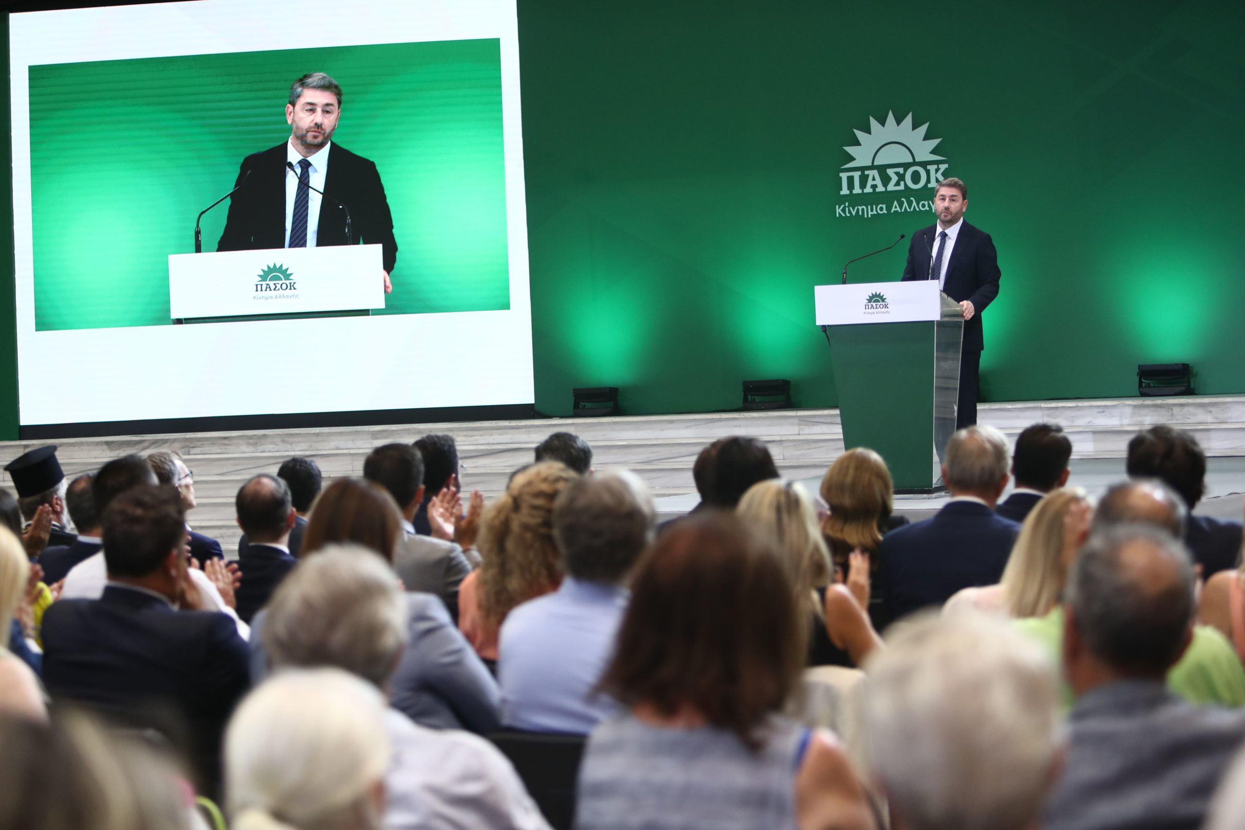 [371740] ΟΜΙΛΙΑ ΤΟΥ ΠΡΟΕΔΡΟΥ ΤΟΥ ΠΑΣΟΚ-ΚΙΝΗΜΑΤΟΣ ΑΛΛΑΓΗΣ ΝΙΚΟΥ ΑΝΔΡΟΥΛΑΚΗ ΣΤΗΝ 88η Δ.Ε.Θ. (ΒΑΣΙΛΗΣ ΒΕΡΒΕΡΙΔΗΣ/ΜΟΤΙΟΝΤΕΑΜ)