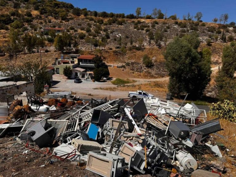 Σύλληψη δύο ατόμων για παράνομη απόρριψη αποβλήτων στον Κορυδαλλό
