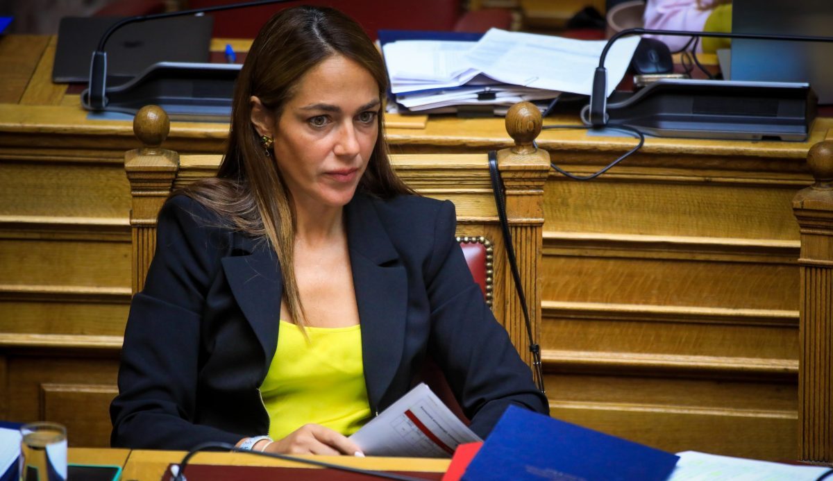 ΜΙΧΑΗΛΙΔΟΥ ΔΟΜΝΑ ΥΠΟΥΡΓΟΣΒΟΥΛΗ. ΗΜΕΡΗΣΙΑ ΔΙΑΤΑΞΗ ΟΛΟΜΕΛΕΙΑΣ. ΣΧΕΔΙΟ ΝΟΜΟΥ ΚΟΙΝΩΝΙΚΗΣ ΣΥΝΟΧΗΣ ΚΑΙ ΟΙΚΟΓΕΝΕΙΑΣ (ΓΙΩΡΓΟΣ ΚΟΝΤΑΡΙΝΗΣ / EUROKINISSI)