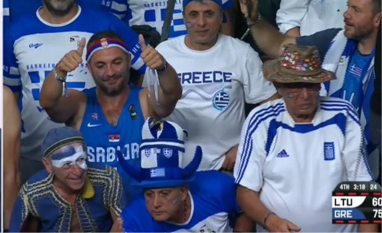 Στα «γαλανόλευκα» ντύνεται το «Ελ. Βενιζέλος»: Χιλιάδες Έλληνες αναχωρούν για τη Ρίγα της Λετονίας για να εμψυχώσουν την Εθνική Μπάσκετ