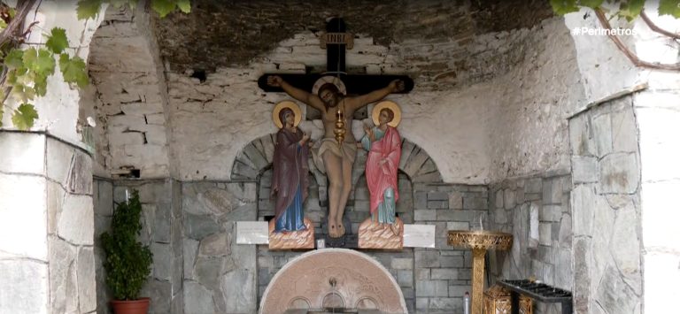 Κοζάνη: Το μοναστήρι του Αγίου Αντωνίου Σάπκα στην Καστανιά Σερβίων