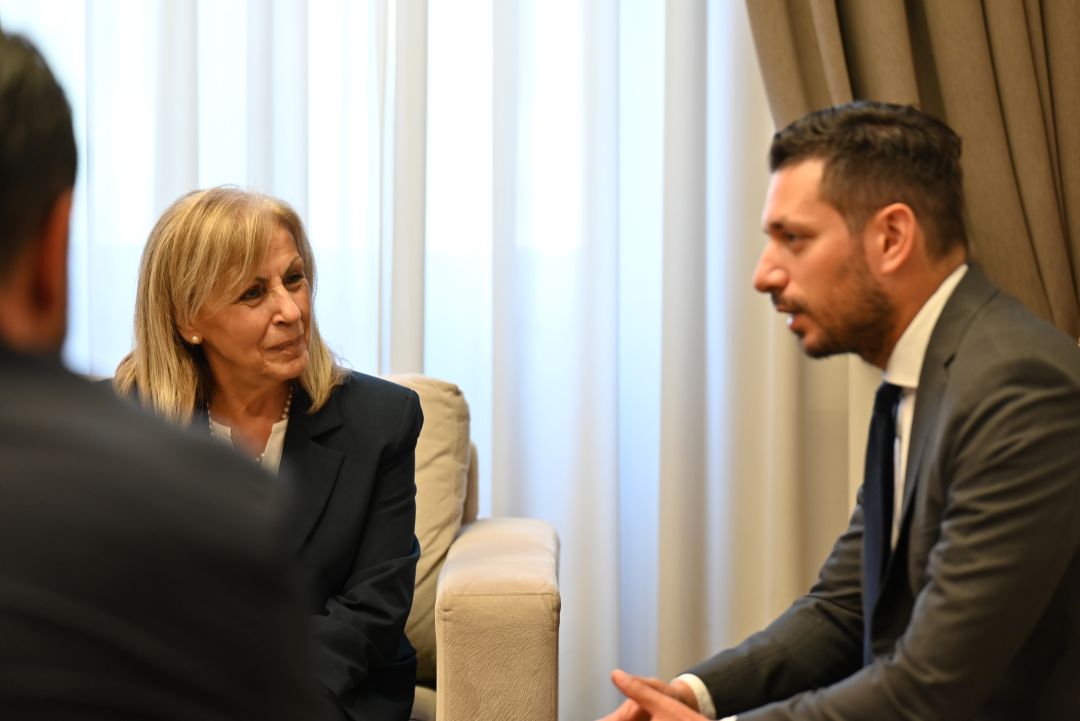 Θεσσαλονίκη: Συνάντηση της Περιφερειάρχη Κ. Μακεδονίας με τον αναπληρωτή υπουργό Μεταφορών Κ. Κυρανάκη