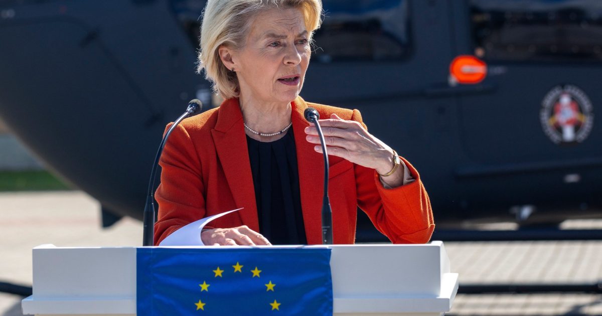 Η Κομισιόν επιβεβαιώνει την πιθανή ρωσική παρεμβολή στο αεροσκάφος της Ούρσουλα φον ντερ Λάιεν