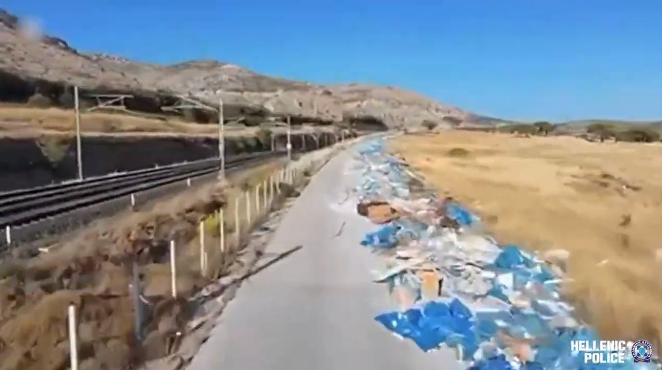 Δύο συλλήψεις στον Ασπρόπυργο για απόρριψη στερεών αποβλήτων στον δρόμο