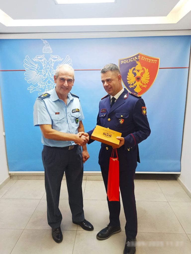 Συνάντηση Περιφερειακού Αστυνομικού Διευθυντή Δ. Μακεδονίας, με υπηρεσιακούς παράγοντες της Αλβανικής Αστυνομίας στην Κορυτσά