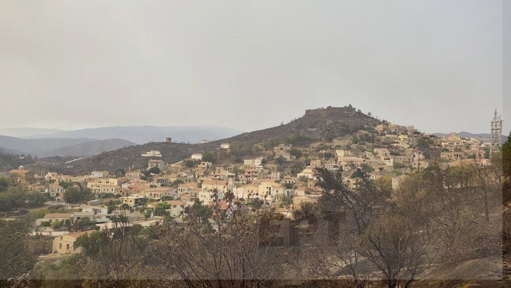 Eρώτηση της Ελληνικής λύσης για τις αποζημιώσεις στην Αμανή Χίου από την πυρκαγιά του Αυγούστου 2025