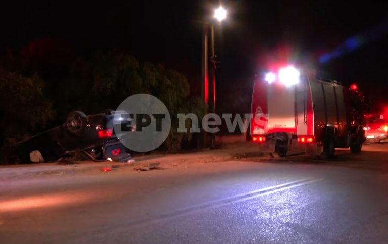 Σοβαρό τροχαίο στο Μαρκόπουλο – Νεαρός ανασύρθηκε χωρίς τις αισθήσεις του