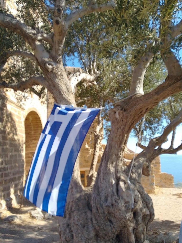 Η μνημειακή ελιά της Μονεμβασίας στο δίκτυο των αιωνόβιων δέντρων της Ελληνικής Επανάστασης