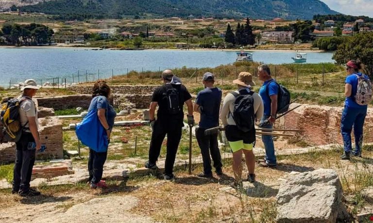 Πεζοπορία ΕΟΣ Κορίνθου σε Ίσθμια και  Κεχριές