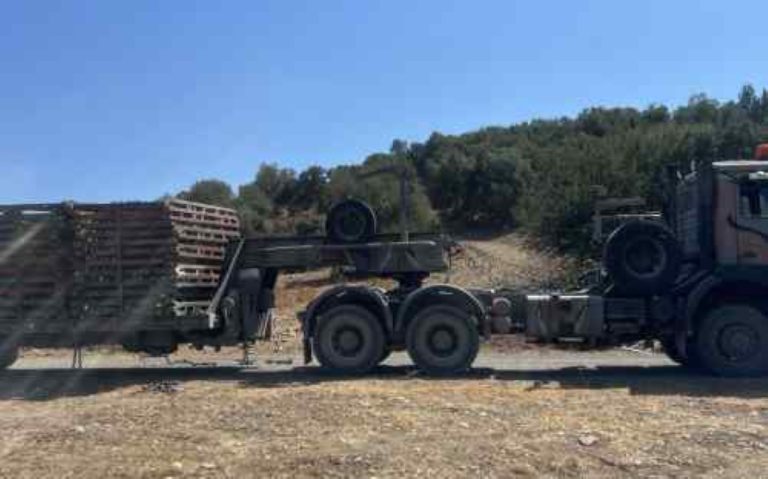 Γέφυρα τύπου Bailay στον Βρονταμά Λακωνίας