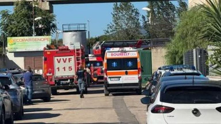 Τρεις νεκροί στην Ιταλία από έκρηξη σε εργοστάσιο επεξεργασίας αποβλήτων