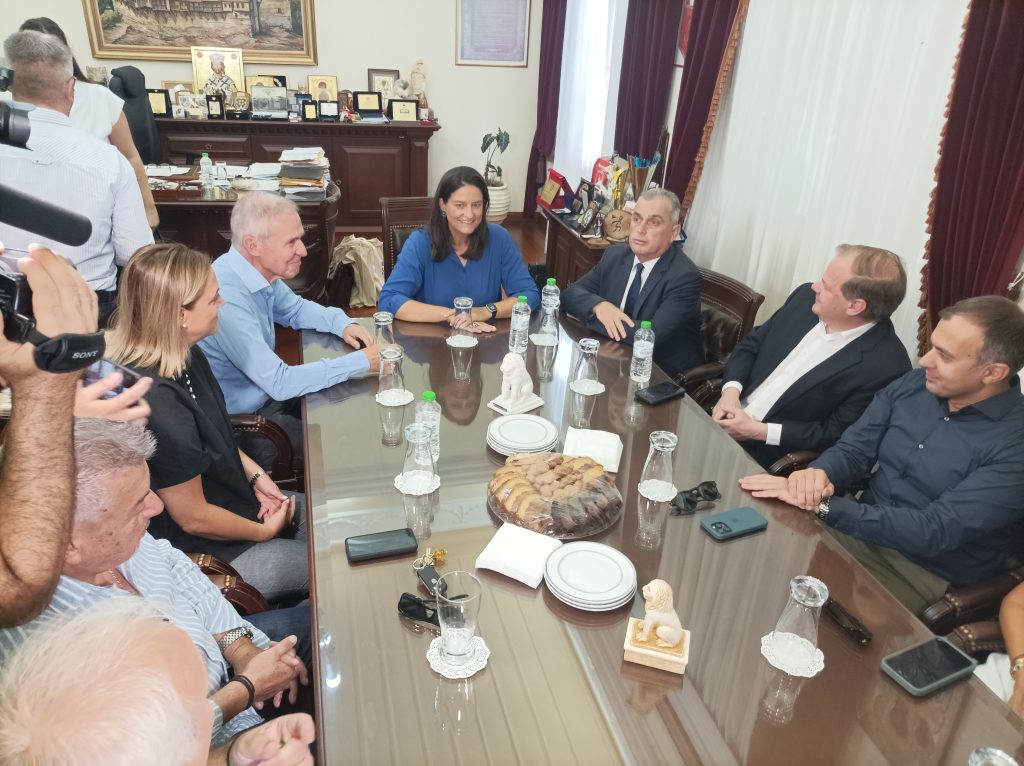 Σέρρες: Δημογραφικό, εργασιακά και επιχειρείν στο επίκεντρο επαφών κυβερνητικού κλιμακίου