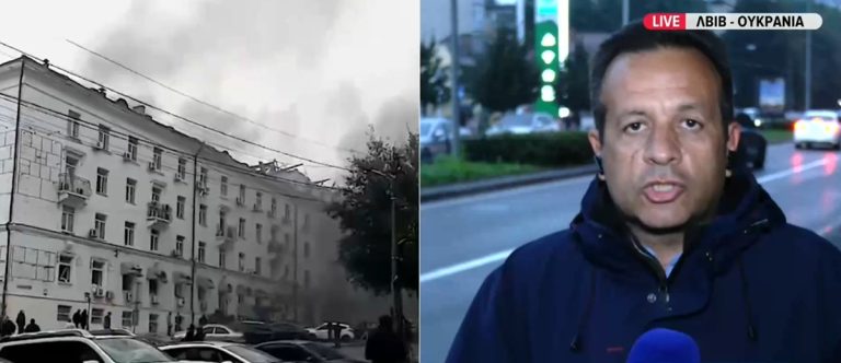 To ΕΡΤΝews στην Ουκρανία: Ρωσικό σφυροκόπημα με drones και πυραύλους στο Ντνίπρο