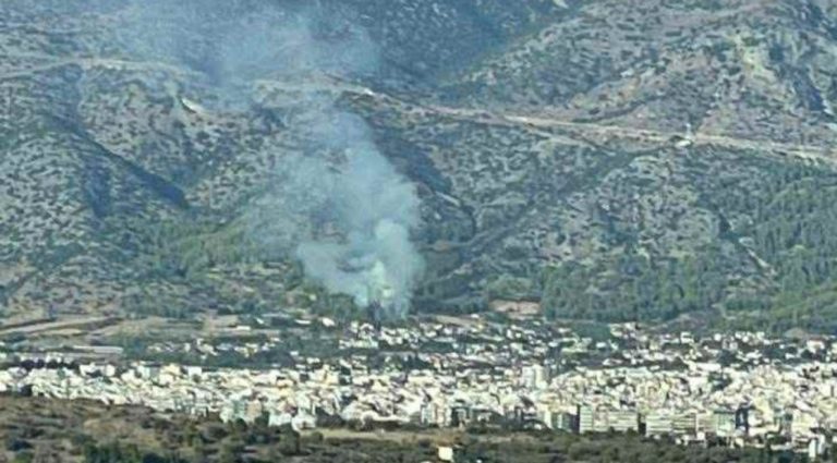 Φωτιά τώρα στον Σαρακηνό Βόλου – Επιχειρούν εναέρια μέσα