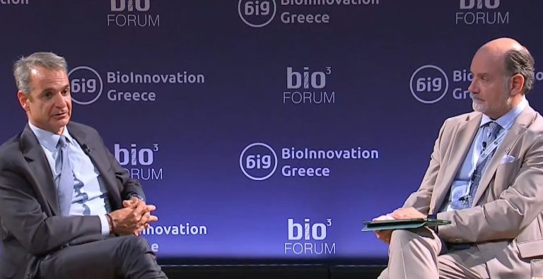 Bio3 Forum 2025: Συζήτηση Κ. Μητσοτάκη με Ν. Κυρπίδη – Εξετάζεται η δημιουργία υπουργείου Έρευνας και Καινοτομίας
