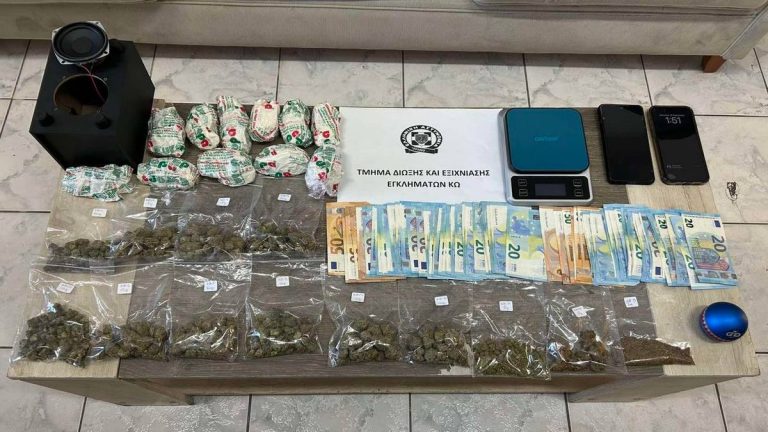 Για κατοχή και διακίνηση ναρκωτικών συνελήφθησαν δύο άτομα στην Κω